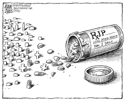 OPIOID EPIDEMIC by Adam Zyglis