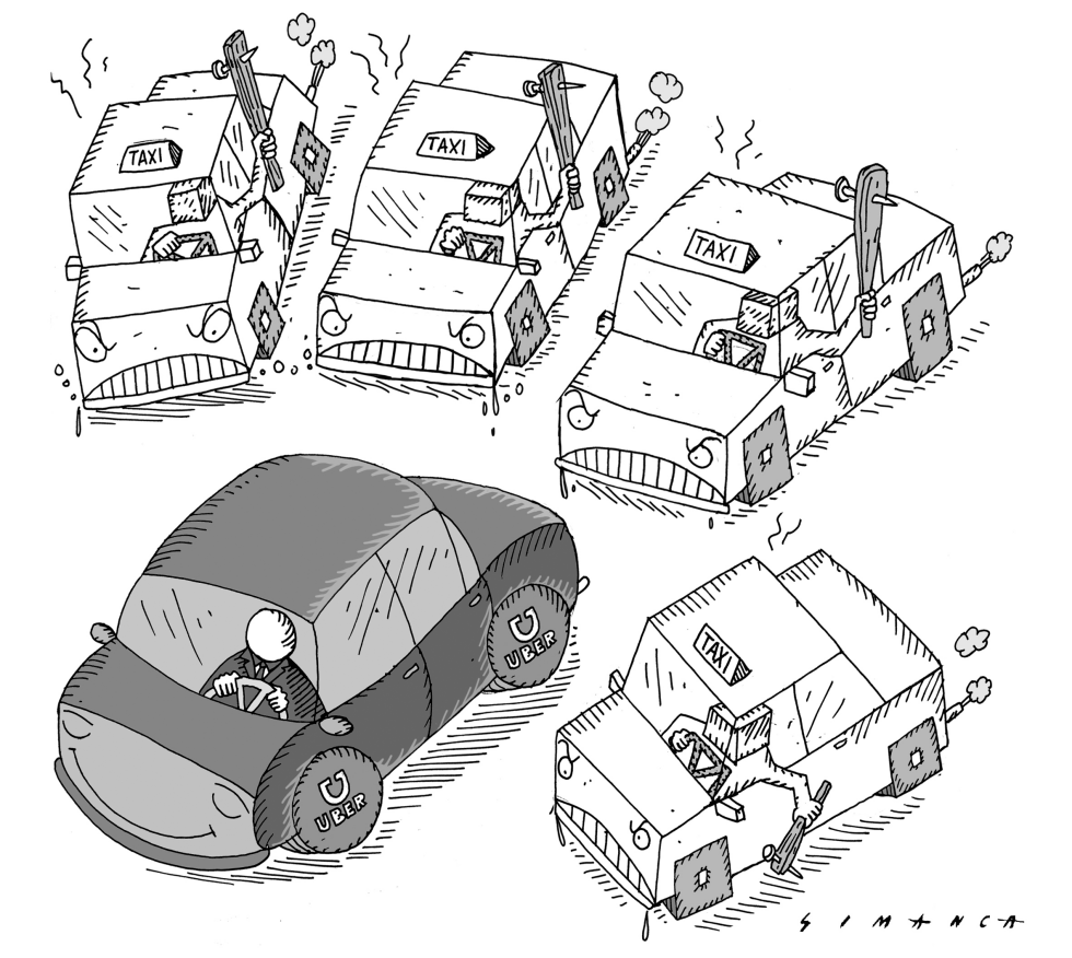 Uber Vs Taxis