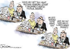 ISSUES  TOPICS by Joe Heller