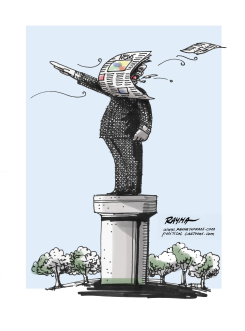 PRESS FREEDOM DAY  by Rayma Suprani