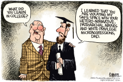 COLLEGE GRADS  by Rick McKee