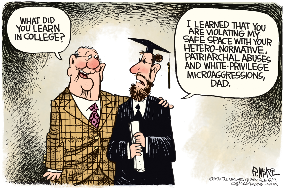  COLLEGE GRADS by Rick McKee