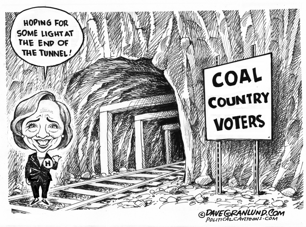 Hillary and coal country