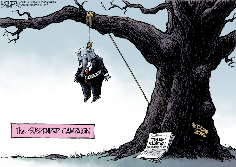  SUSPENDED CAMPAIGN by Nate Beeler