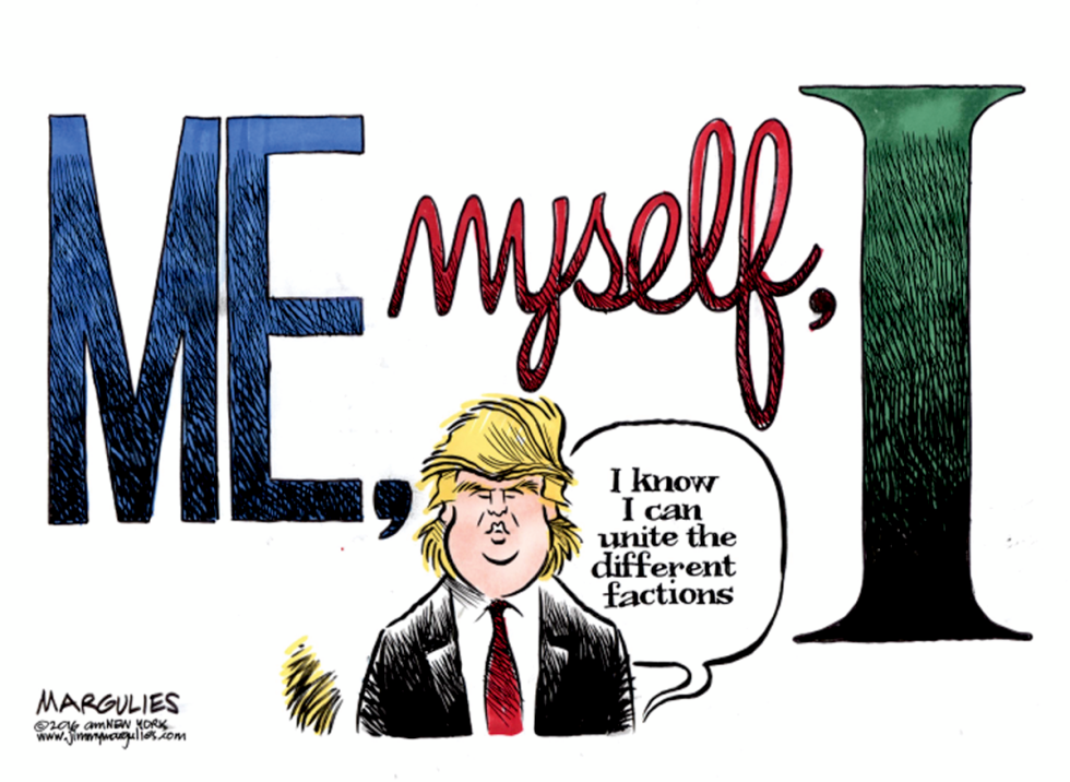 Trump can unify color