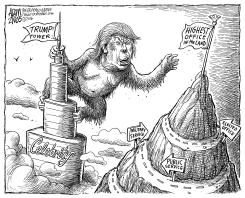 TRUMP TOWER by Adam Zyglis
