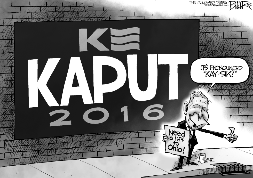 Quits for Kasich