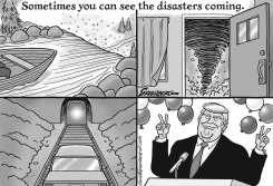 DISASTERS BW by Steve Greenberg
