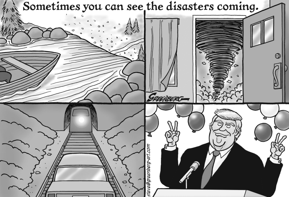 Disasters bw