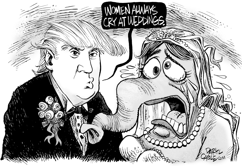 Trump Wedding Picture