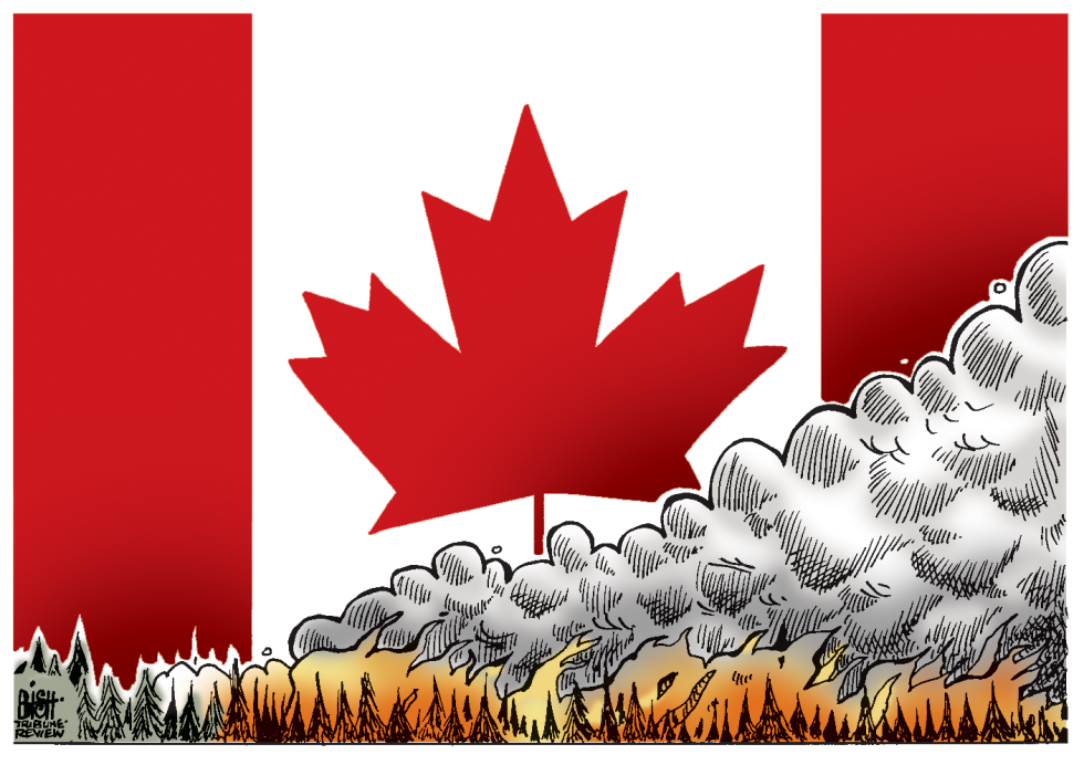 CANADA FIRES, COLOR