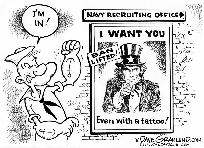 Navy and tattoos