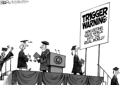 COLLEGE GRADS by Nate Beeler