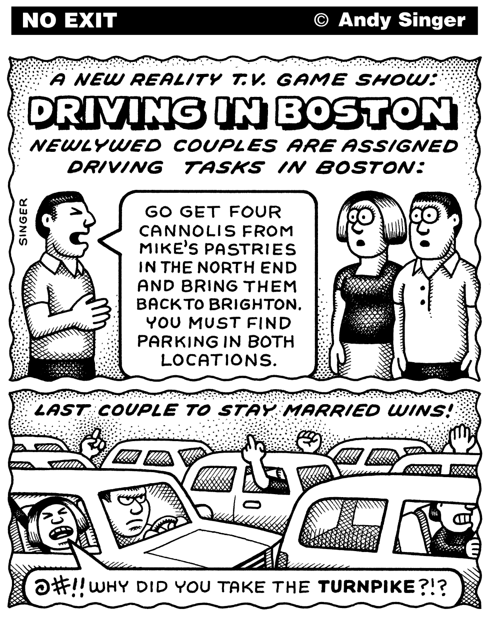 Driving In Boston Game Show