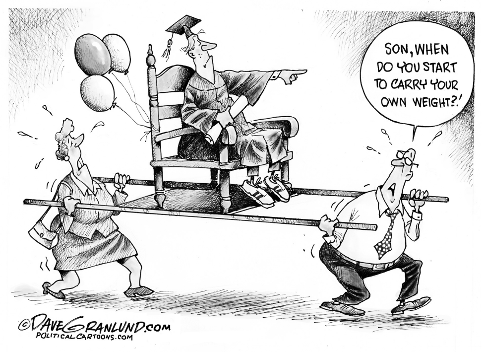 Graduates and parents
