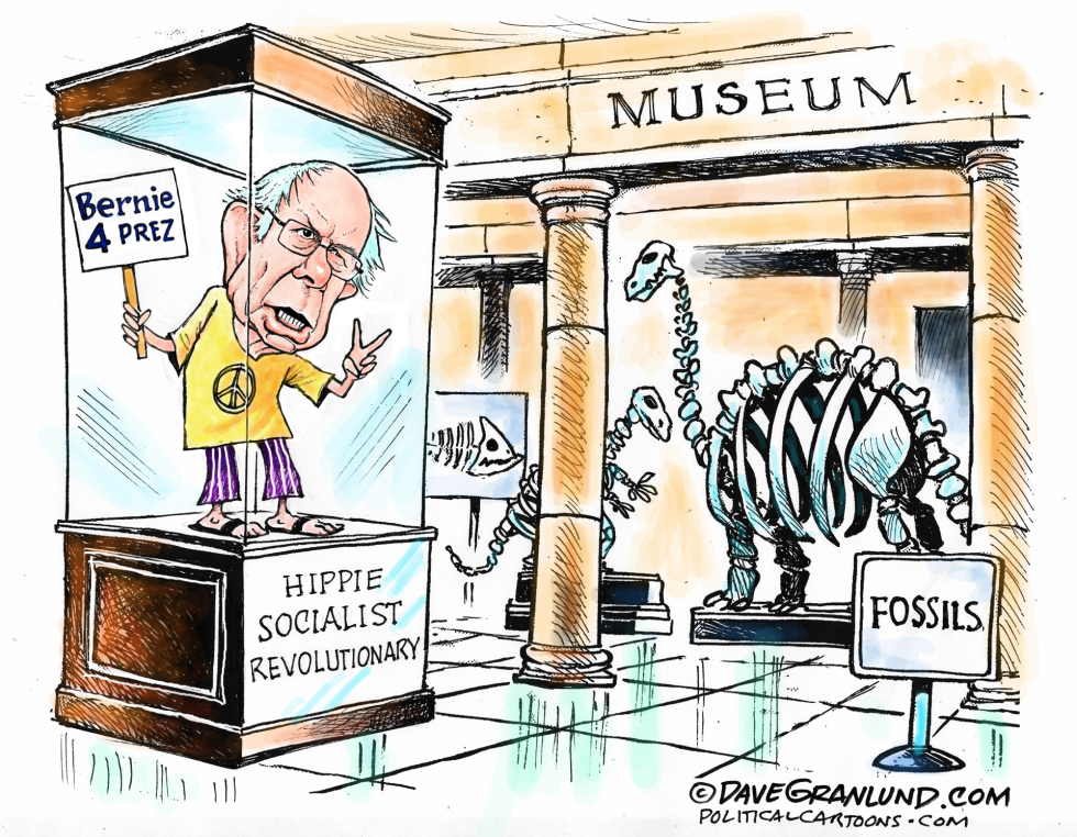 Bernie and Fossils COLOR