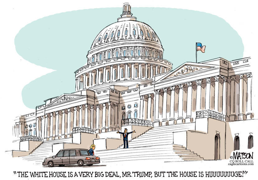 Trump Meets Ryan on Capitol Hill-COLOR