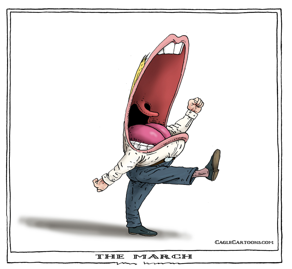 the march