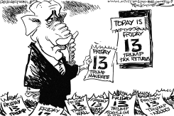 TRUMP 13 by Milt Priggee