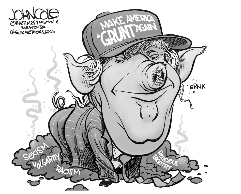 Make America Grunt Again BW