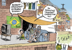 SCANDALS IN BRAZIL by Patrick Chappatte