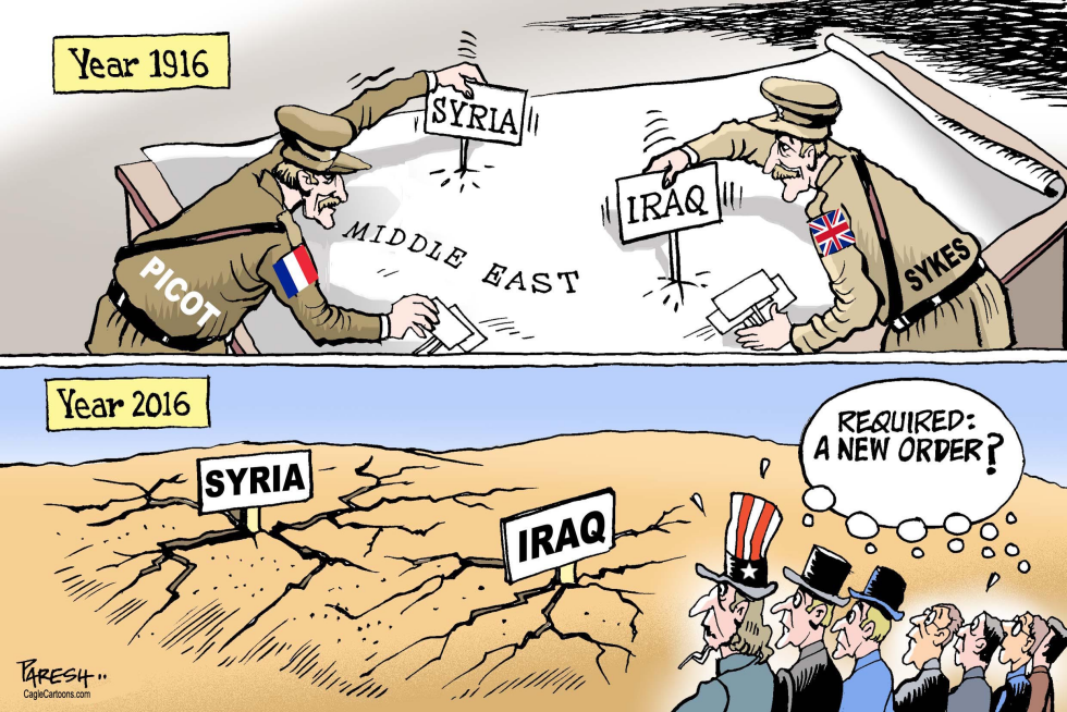Syria, Iraq in a century