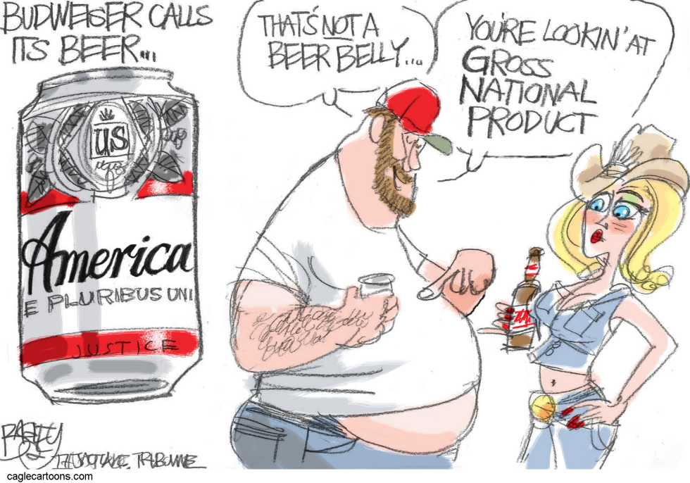  BEER AMERICA by Pat Bagley