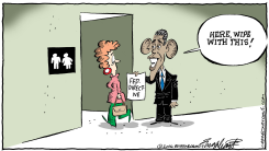 FEDERAL DIRECTIVE  by Bob Englehart