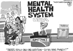 CRAZY MENTAL HEALTH by Pat Bagley
