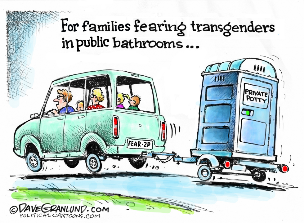 Transgenders and bathrooms COLOR