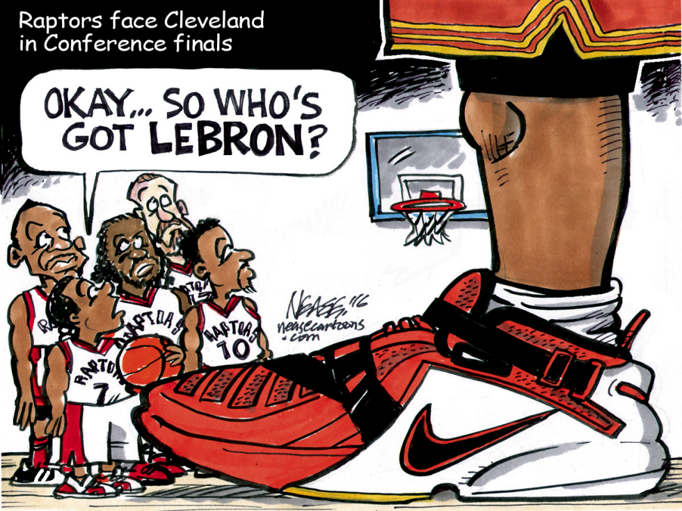 Raps vs LeBron