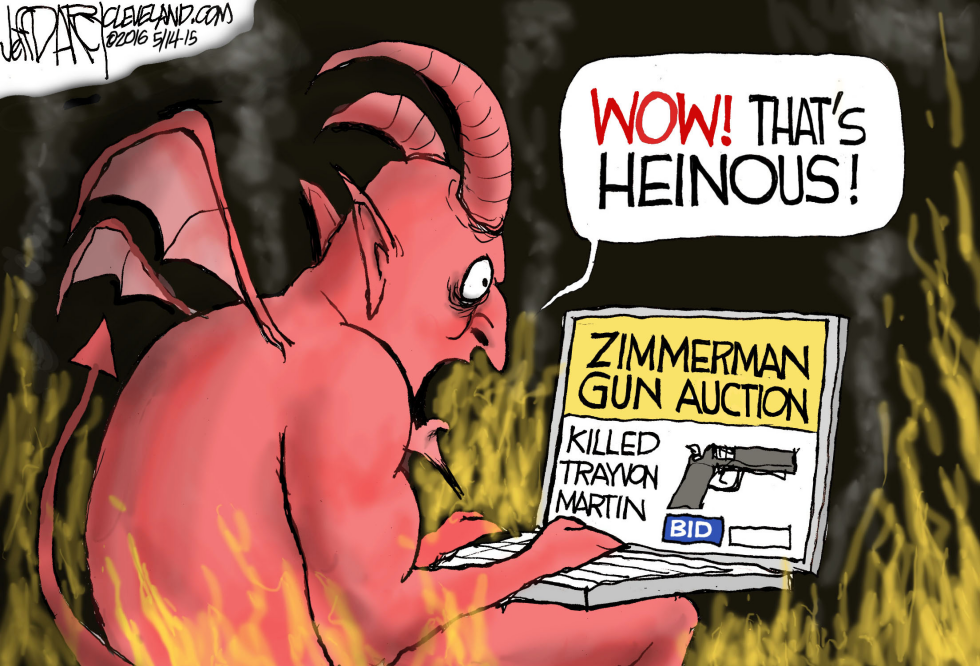 George Zimmerman gun auction
