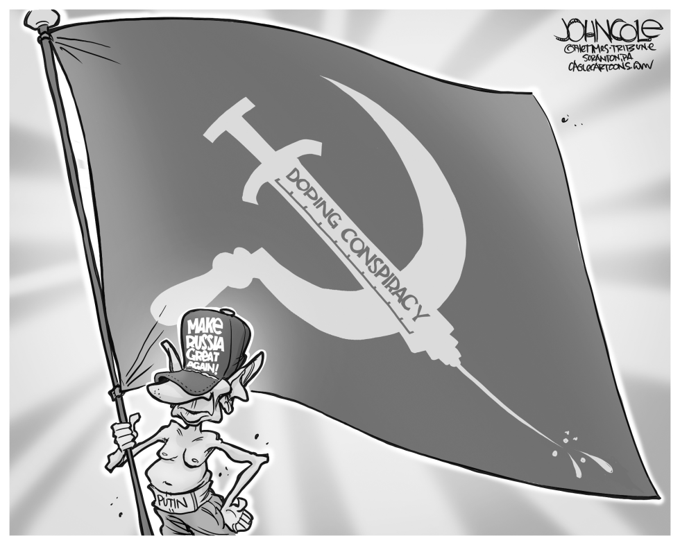 Make Russia Great Again BW