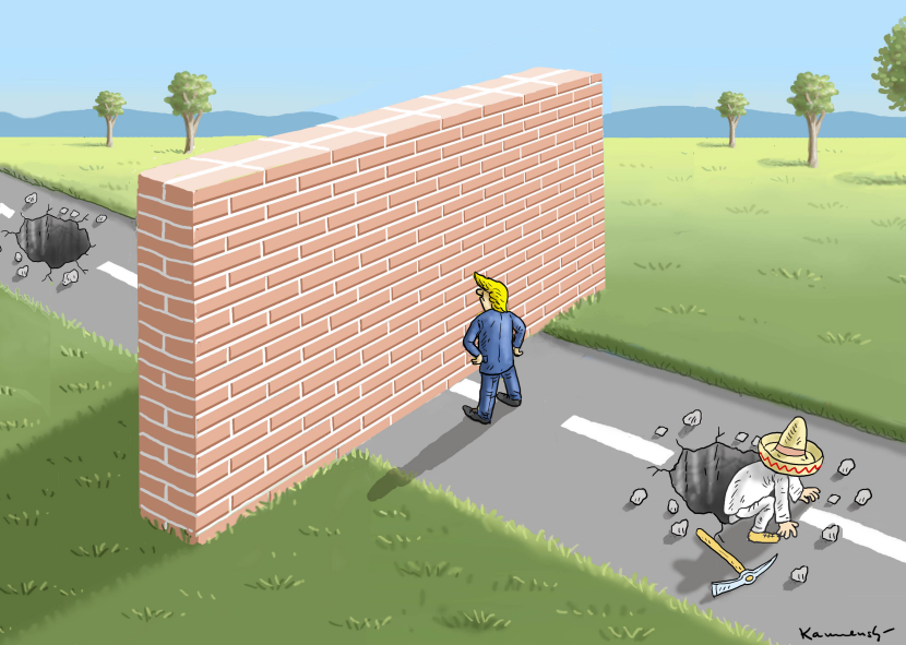 THE WALL OF MEXIKO
