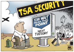 TSA LINES, by Randy Bish