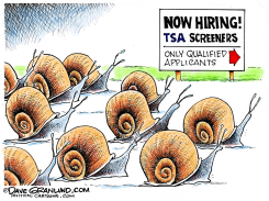 TSA SCREENERS  by Dave Granlund