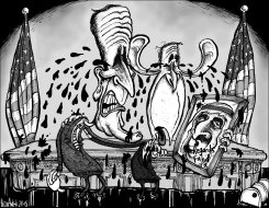 OIL TEARS FOR KING FAHD by Brian Adcock