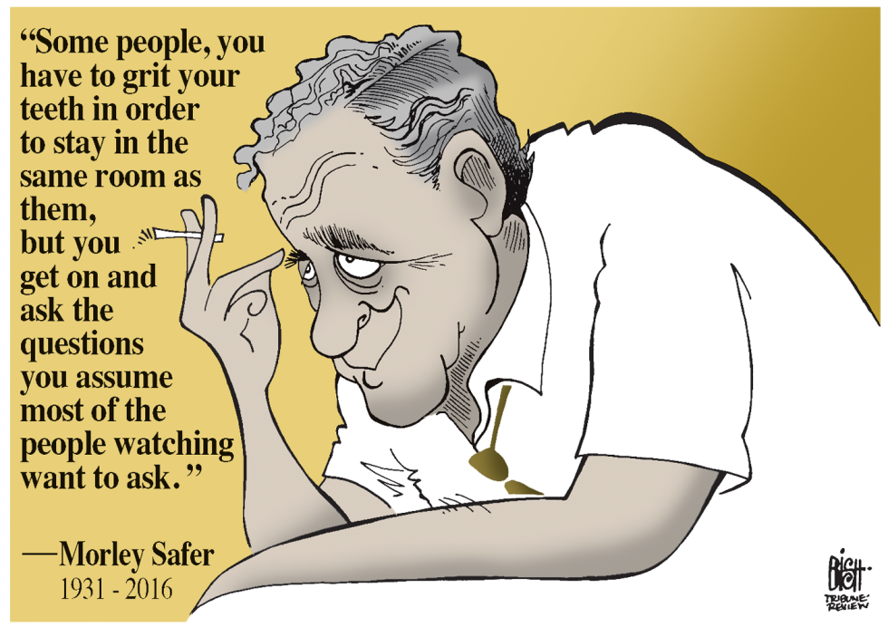 MORLEY SAFER, COLOR
