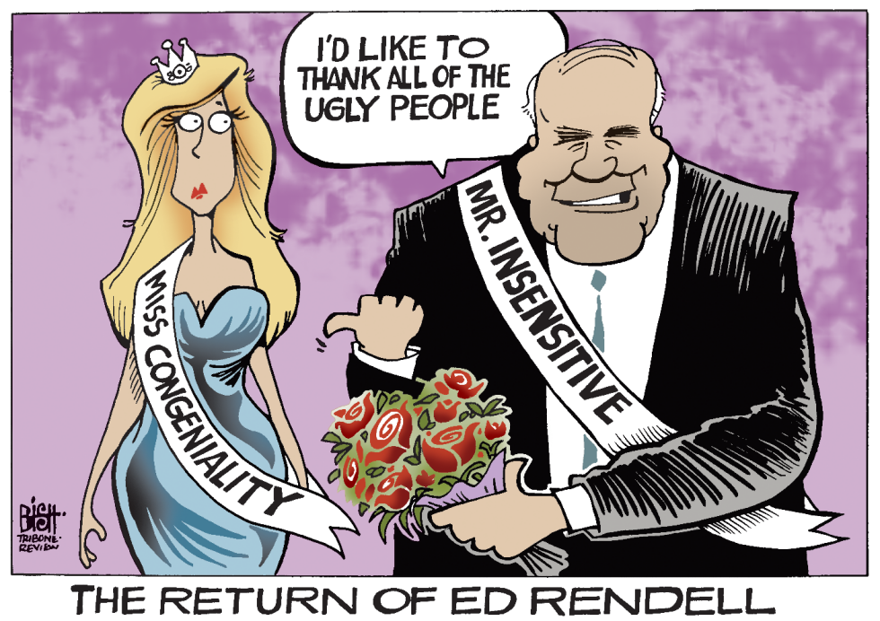ED RENDELL SAYS WE'RE UGLY, COLOR