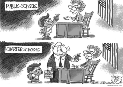 CHARTER SCHOOLS by Pat Bagley