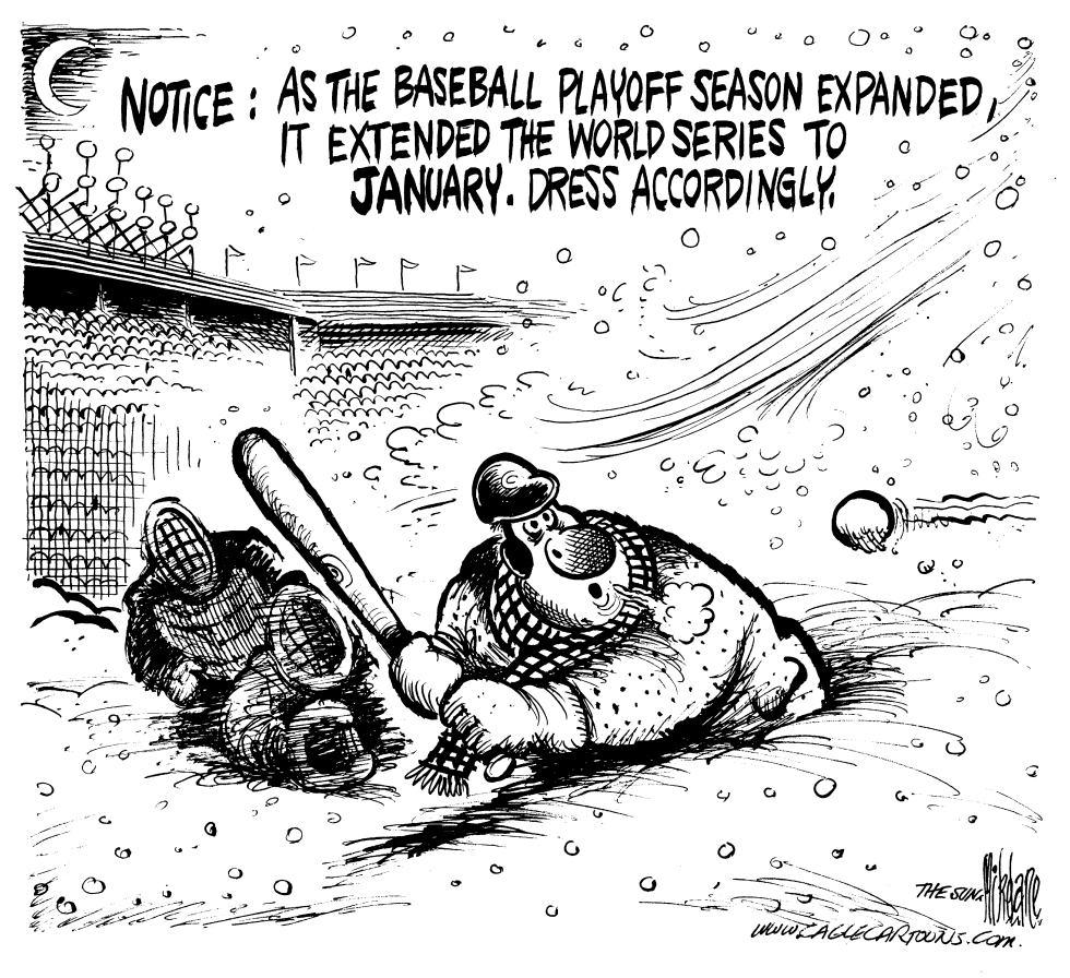  BASEBALL PLAYOFF EXTENSION by Mike Lane