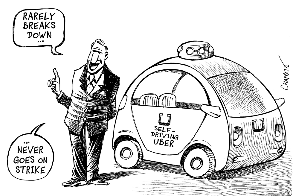 Uber is testing self-driving cars