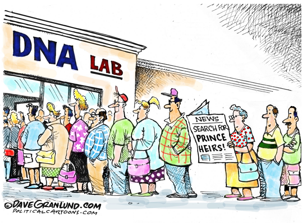  PRINCE HEIRS by Dave Granlund