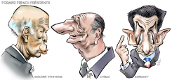 FORMER FRENCH PRESIDENTS by Damien Glez