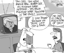 TRUMP'S RHETORIC by Gary McCoy