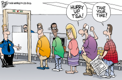 HURRY UP TSA by Bruce Plante