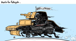 FALLUJAH BATTLE by Emad Hajjaj