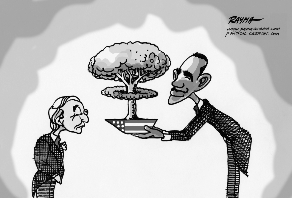  OBAMA IN HIROSHIMA by Rayma Suprani