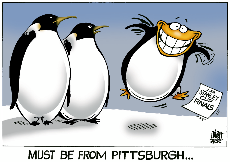 PITTSBURGH PENGUINS STANLEY CUP, COLOR