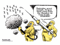 BRAZIL OLYMPICS  by Jimmy Margulies